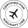 Icon zur Erlaubnis zur Nutzung im Flugzeug