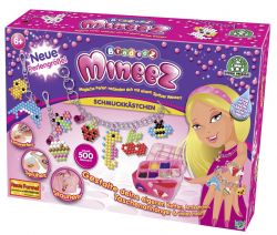 Giochi Preziosi 70104281 - Bindeez Mineez Schmuckkästchen 500 Perlen