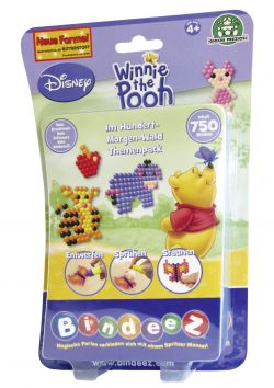 Giochi Preziosi 70102561 - Bindeez Disney refill with 750 beads, Winnie the Pooh