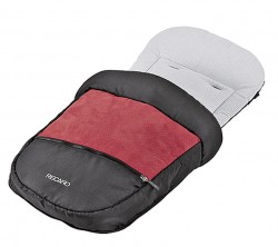 Recaro Foot Muff in Cherry Black for Buggy and Stroller