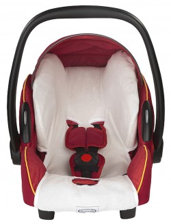 Storchenmühle Sommerbezug für Storchenmühle Babyschale Twin 0+ und Recaro Babyschale Young Profi Plus