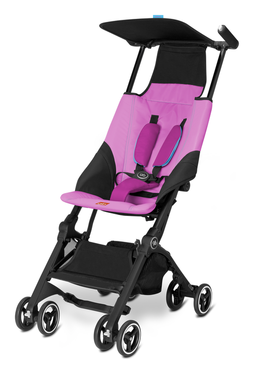 gb pockit stroller pink