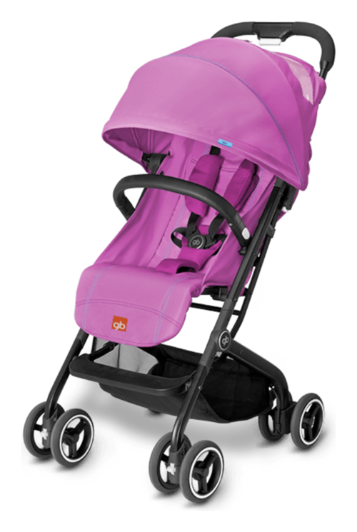 pink and grey buggy