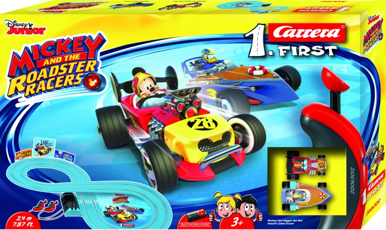 mickey roadster racers track set