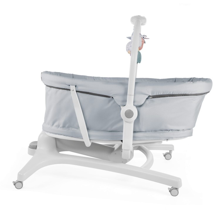 Chicco - Berceau - Bébé Hug 4 en 1 - Grijs & Matelas Cododo Bébé Hug 4 en 1  - Wit 