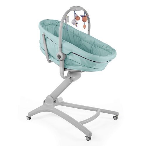 Chicco - Berceau - Bébé Hug 4 en 1 - Grijs & Matelas Cododo Bébé Hug 4 en 1  - Wit 