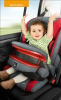 Storchenmühle Child Car Seat Solar 2 Seatfix, Solar IS Seatfix (Isofix) with Impact Shield in chilli, ECE I-III, Special Offer