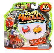 Giochi Preziosi 70682241 - 3er SET Trash Pack Wheels #2 mit jeweils 2 Müllmonster Autos pro Pack