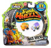 Giochi Preziosi 70681391 - 3er SET Trash Pack Wheels mit jeweils 2 Müllmonster Autos pro Pack