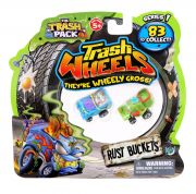 Giochi Preziosi 70681391 - 3er SET Trash Pack Wheels mit jeweils 2 Müllmonster Autos pro Pack