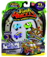 Giochi Preziosi 70684081 - 3-part Trash Pack Wheels #3 with 2 garbage monster cars each