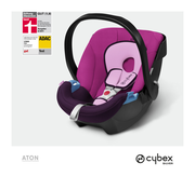 Cybex Aton in Purple Rain mit Auszeichnungen