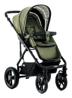 Moon LUSSO City with carry cot olive - fishbone