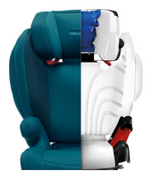Recaro Monza Nova 2 Seatfix deconstructed with partialy visible seat foam