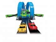 BBurago 15630262 GoGears Dual Daredevil Raceway, with 2 Cars, 1:55