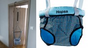 Türhopser Hopsa türkis schwarz, Design 2021, früher Storchenmühle Hopsi