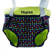 Door bouncer Hopsa pistachio colorful, design 2021, former Storchenmühle Hopsi