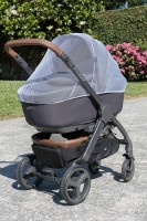 chicco mosquito net for pushchair attachment universal - in use