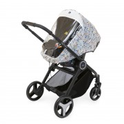 chicco protective cover Over The Rainbow on baby seat