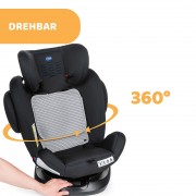 Chicco UNICO PLUS RED PASSION - 360 ° rotatable example