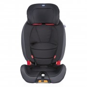 Chicco GRO UP 123 Jet Black headrest extended
