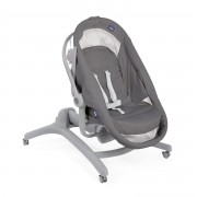 Chicco BABY HUG 4 IN 1 - AIR - Dark Grey - as first chair at the table