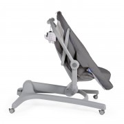 Chicco BABY HUG 4 IN 1 - AIR - Dark Grey - as first chair at the table sideview