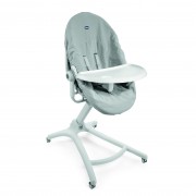 Chicco Mahlzeitset für Hochstuhlnutzung Baby Hug 4 in 1 ( Tablett und Sitzbezug )