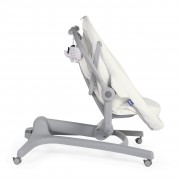Chicco BABY HUG 4 IN 1 - AIR - White snow - as first chair at the table sideview