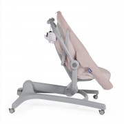 Chicco BABY HUG 4 IN 1 - AIR - Rose - as first chair at the table sideview
