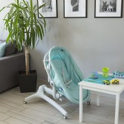 Chicco BABY HUG 4 IN 1 - Aquarelle - as first chair at the table sideview