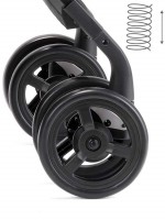 RECARO Easylife Select 2 detailed view wheels( removable if necessary, lockable 360 degree swivel wheels )