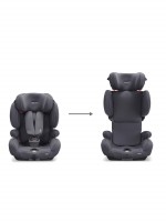 RECARO Tian Core, from usage with 5-point-harness group 1 ( 9 months to 4 years) to usage for group 2/3 ( 4-12 years)