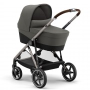 Cybex Gazelle S with carrycot from 0-6 months colour Soho Grey TPE