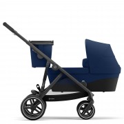 Cybex Gazelle S Cot/ Kinderwagenaufsatz mit Shopper Farbe Navy Blue