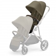 Cybex Gazelle S seat unit Classic Beige TPE added for usage as sibling/twin pushchair